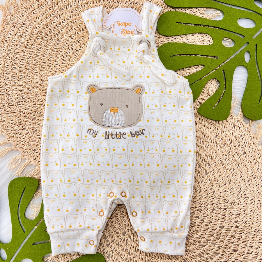  Jardineira Nózinho - My Little Bear Mostarda